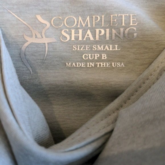 Mastectomy Camisole with Integrated Prosthetics, Small w B Cup, New, Oat, NWT - Picture 6 of 7